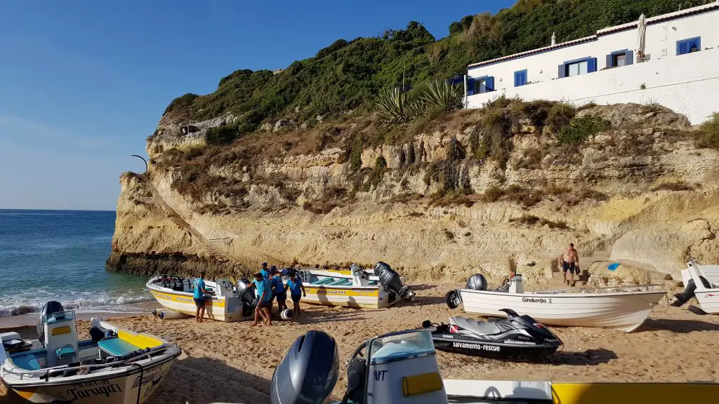 Beautiful European villages - Benagil village, Algarve