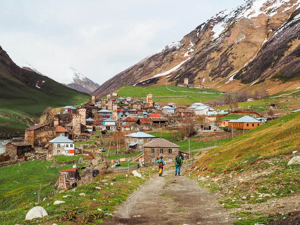 Most beautiful villages in Europe - Ushguli, Georgia