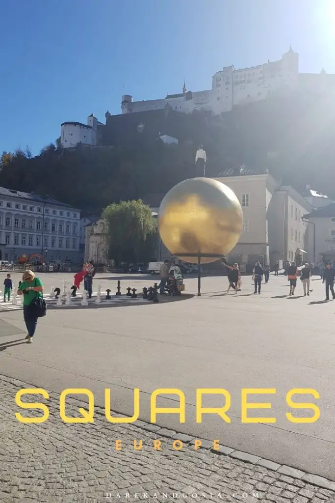 Prettiest squares in Europe