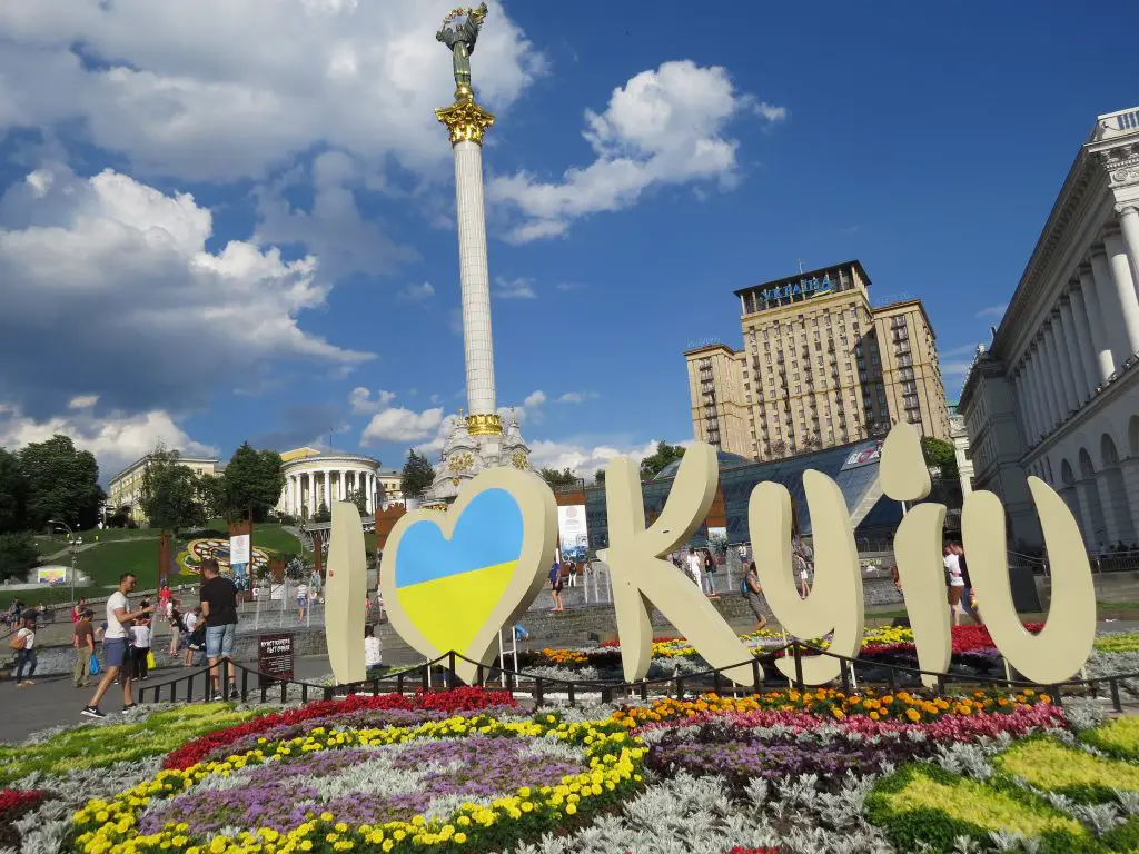 Prettiest squares in Europe - Independence Square, Kyiv