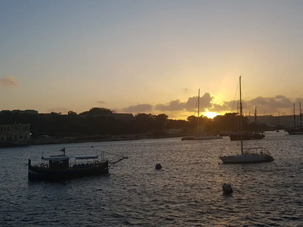 Sunset spots near me in Europe - Valletta, Malta
