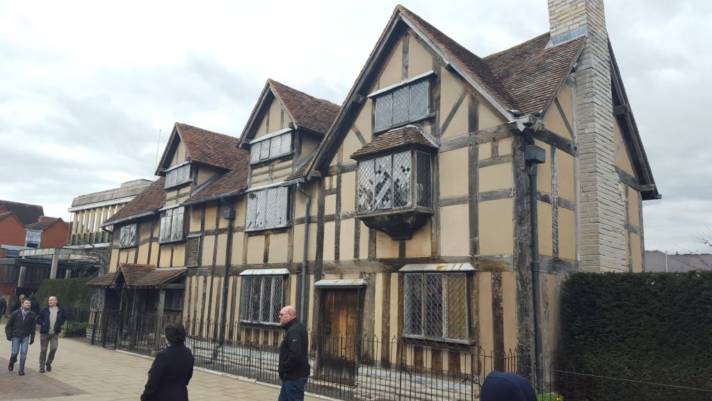 Traditional British landmarks - Shakespeare's Birthplace