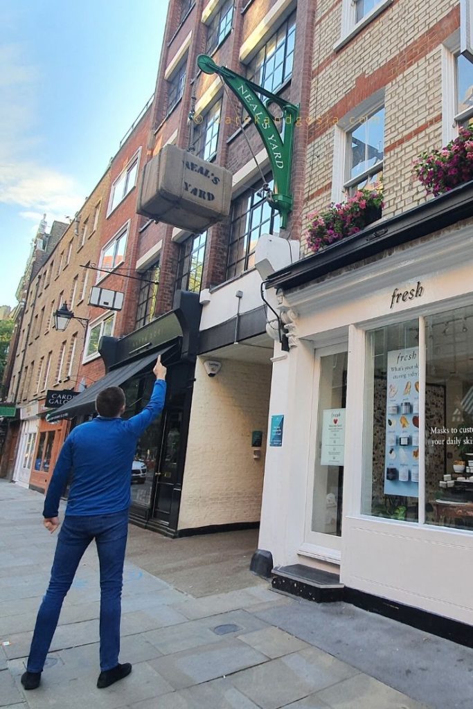 How do you get to Neal’s Yard in Covent Garden