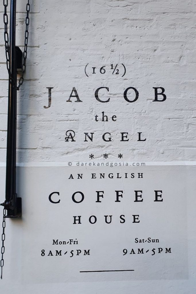 Neal’s Yard Covent Garden, London - Jacob the Angel Cafe