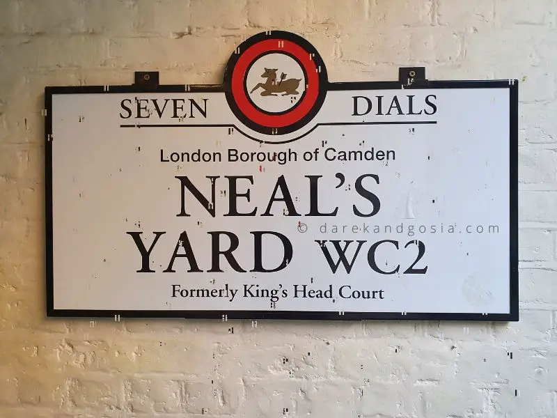 Neal’s Yard Covent Garden, London - Neal’s Yard history