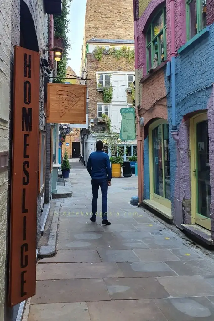 What is there to do in Neal's Yard Covent Garden, London?