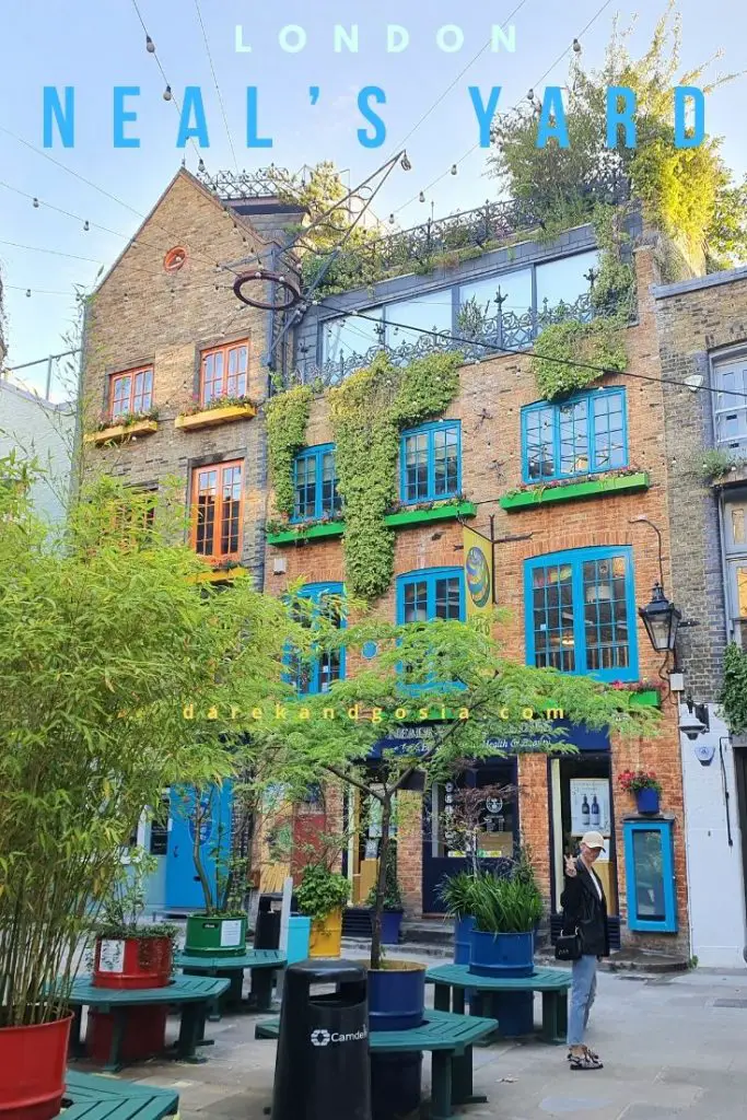 What is there to do in Neal's Yard Covent Garden, London?