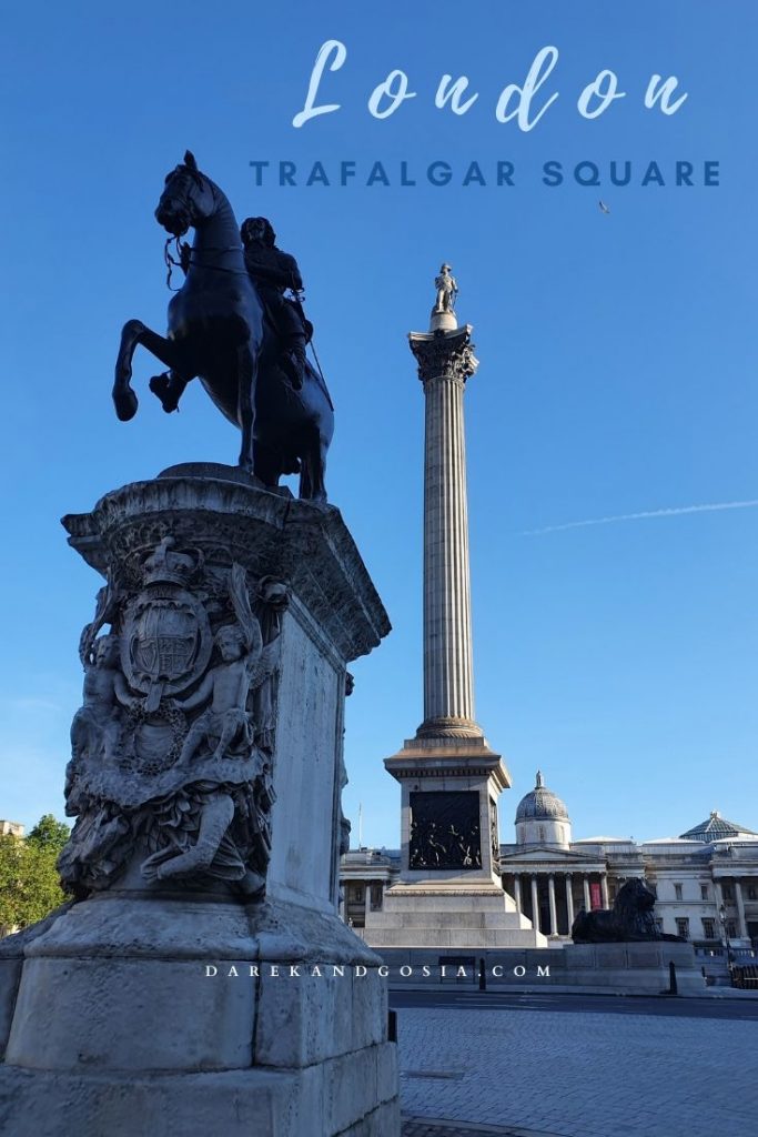 Trafalgar Square in London