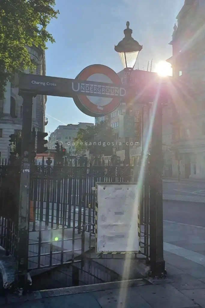 Trafalgar Square tube station