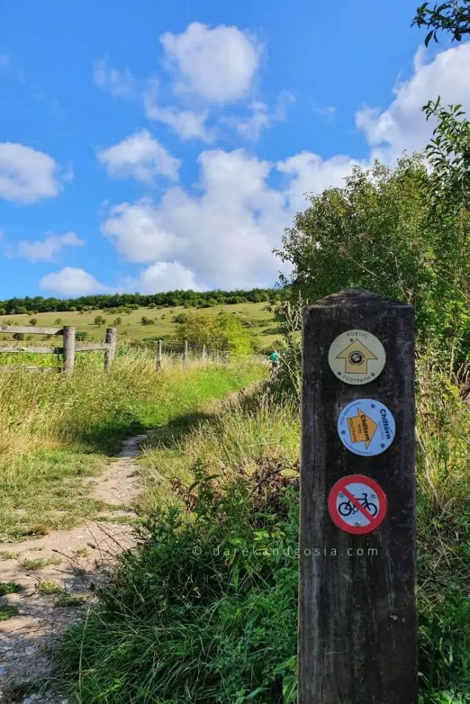 Hiking near London - Hambleden Valley hike