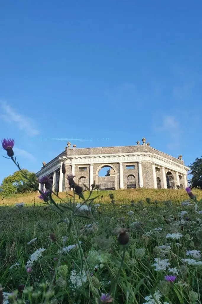 West Wycombe village - Dashwood Mausoleum