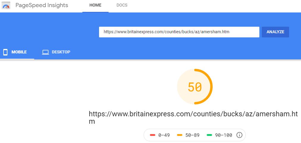 how to speed up mobile site