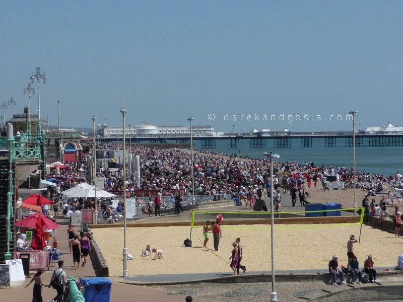 Best beaches near London - Brighton Beach, Sussex