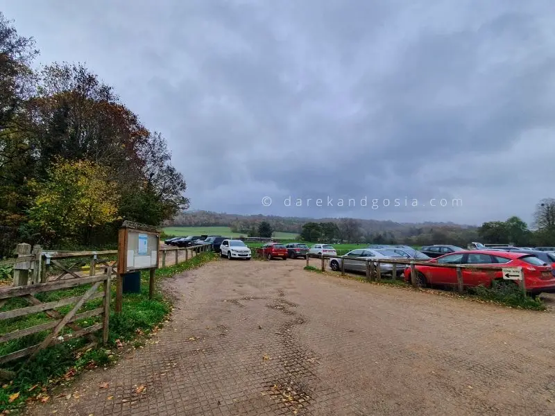 Shere car park