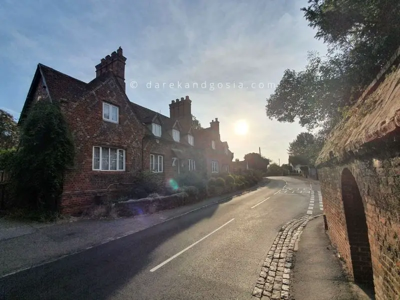 Sonning on Thames Berkshire - High Street