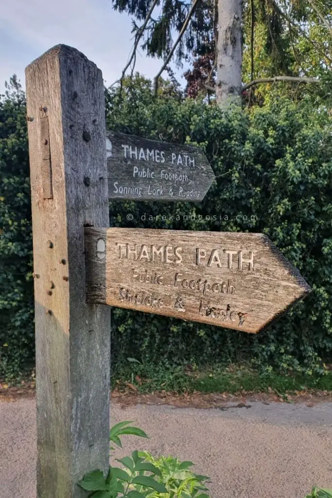 Things to do in Sonning on Thames Berkshire - Thames Path walk