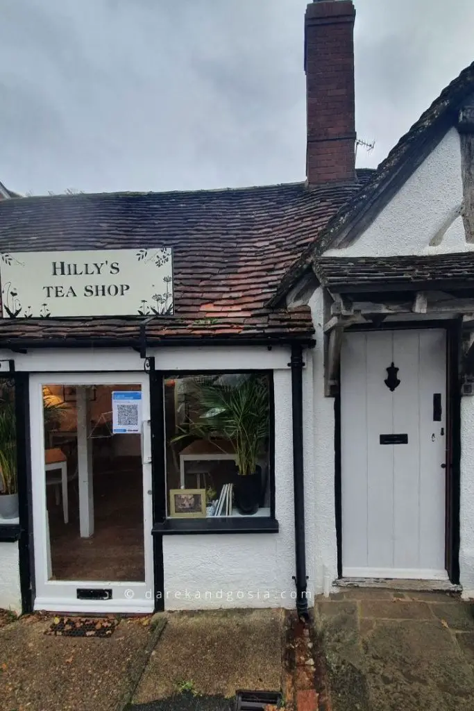 What to see in Shere Surrey - Hilly’s Tea Shop