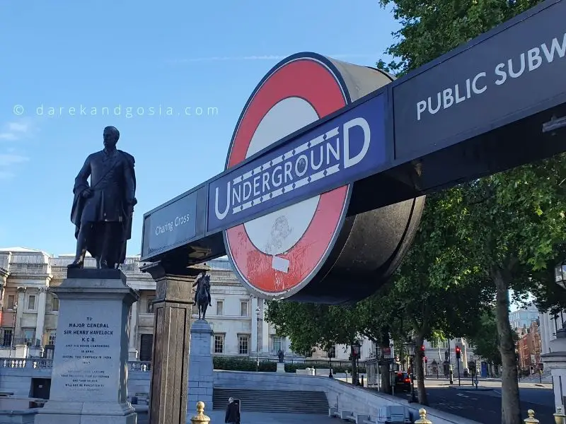 Iconic London landmarks - London Tube