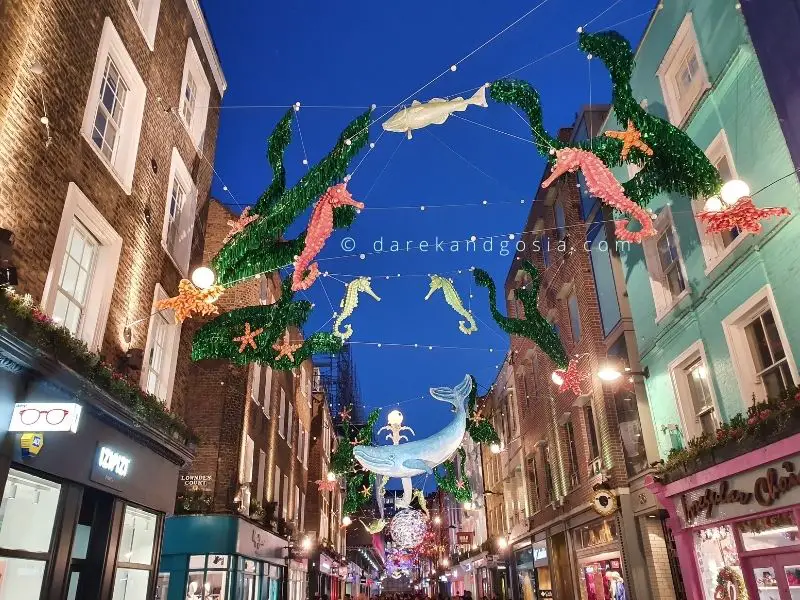 Landmarks in London - Carnaby Street