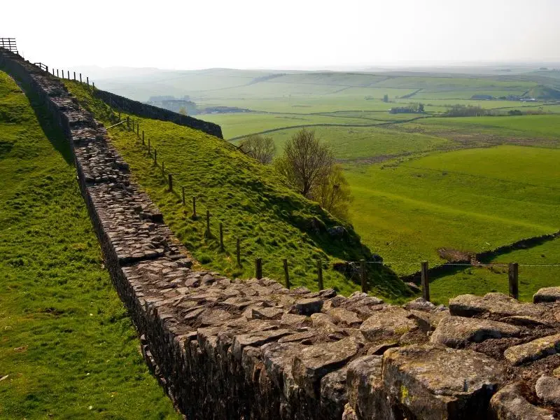 Beautiful places in England - Hadrian's Wall