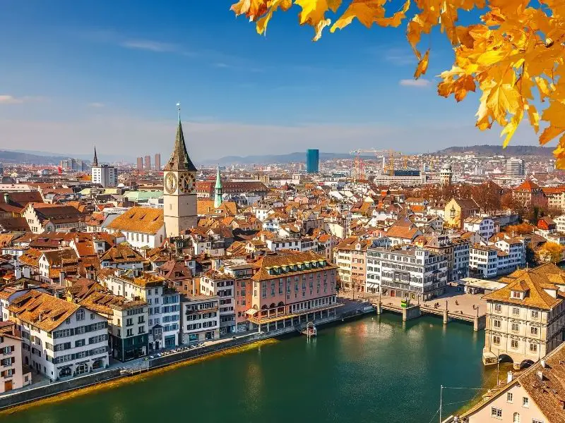 City break Europe destinations - Zurich