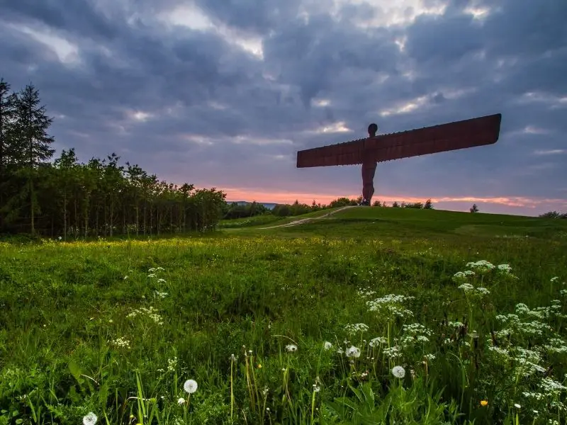 Famous landmarks in the United Kingdom - Angel of the North