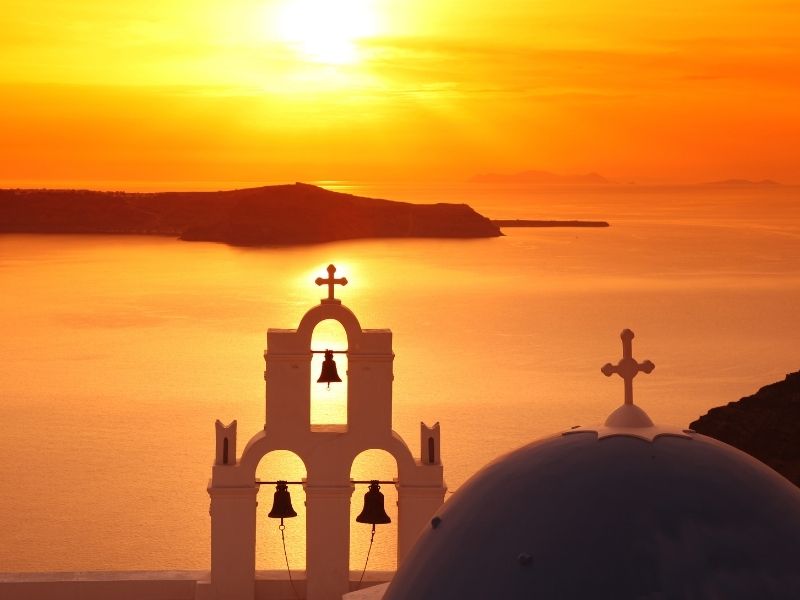 Romantic trips to Europe - Santorini