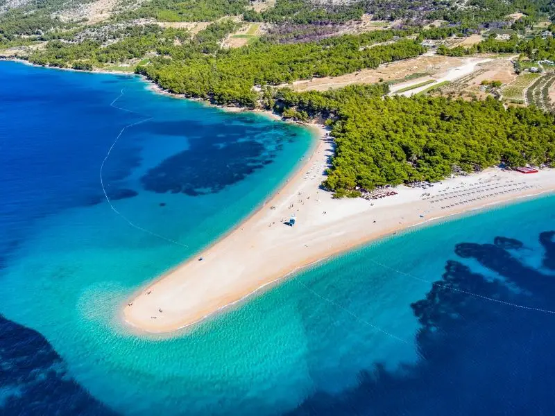 Top 10 beach holidays in Europe - Zlatni Rat, Bol