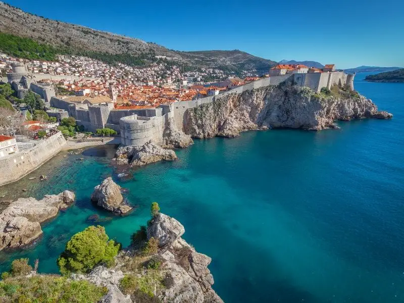 Where is warm April in Europe - Dubrovnik