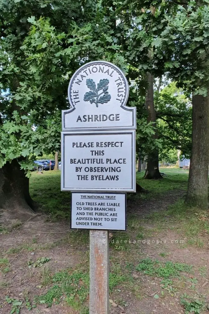 National Trust Ashridge Estate history