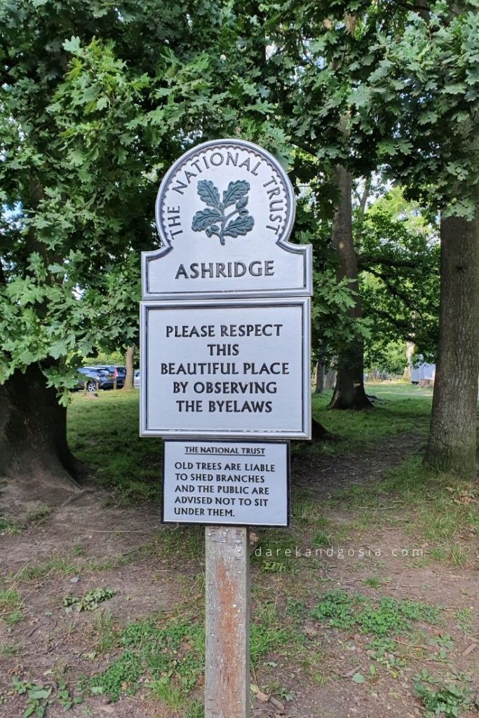 National Trust Ashridge Estate history