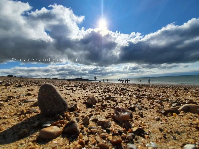 Sea beach near me from London - Hayling Island Beach