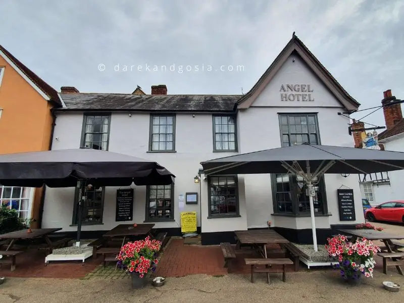 Where to stay in Lavenham Suffolk - The Angel Hotel