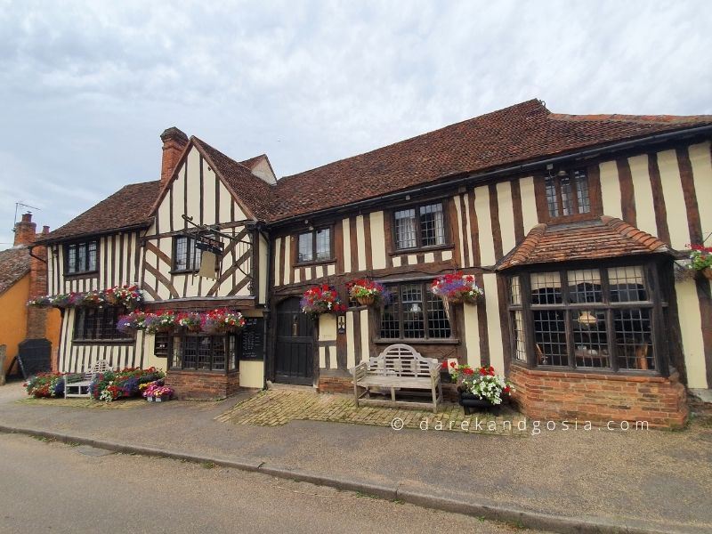 Where to visit in Kersey Suffolk - Bell Inn Kersey