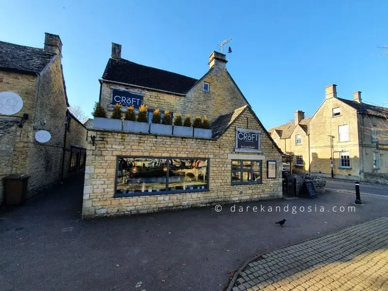 What to do in Bourton on the Water village - The Croft Restaurant