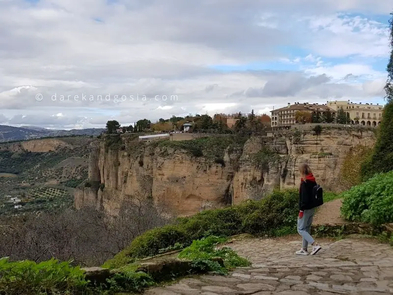 Ronda a warm place to visit in October in Europe