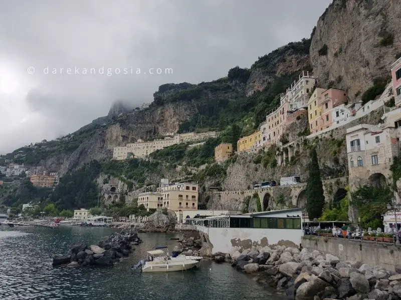Warmest place in Europe in September Amalfi Coast