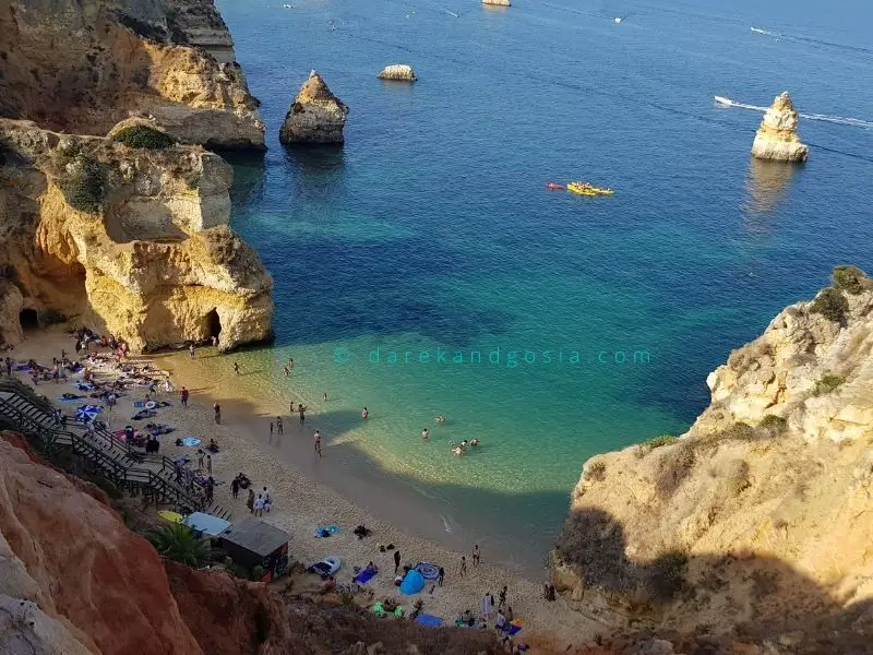 Where in Europe is warm in October Algarve