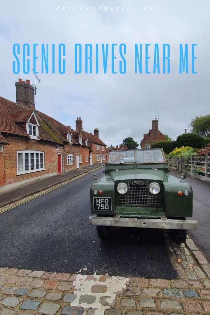 Most scenic drives near London