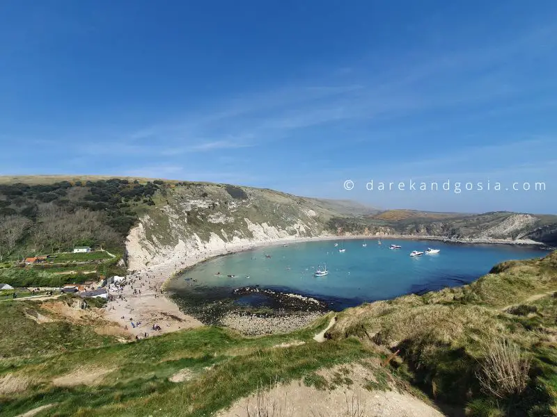 Jurassic Coast places to visit - Lulworth Cove