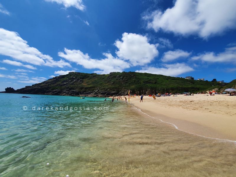 Best beaches in Cornwall to visit - Porthcurno Beach