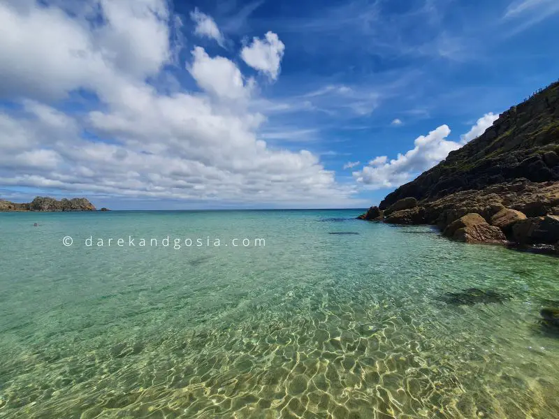 Can you swim at Porthcurno Beach