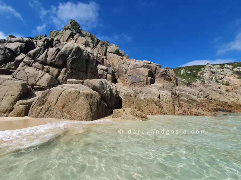 Is Porthcurno Beach easy to access