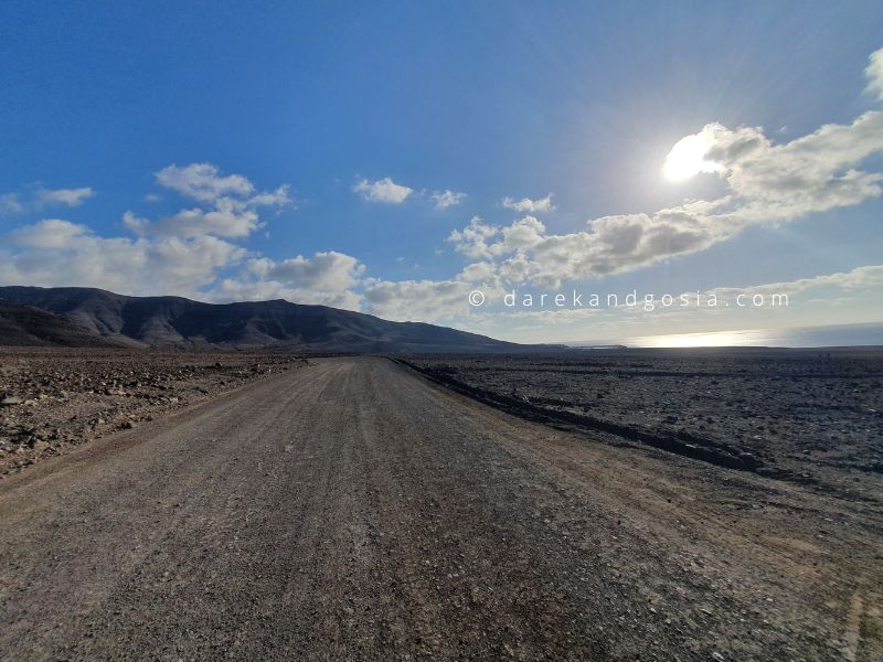 Best places in Fuerteventura - The road to Cofete Beach