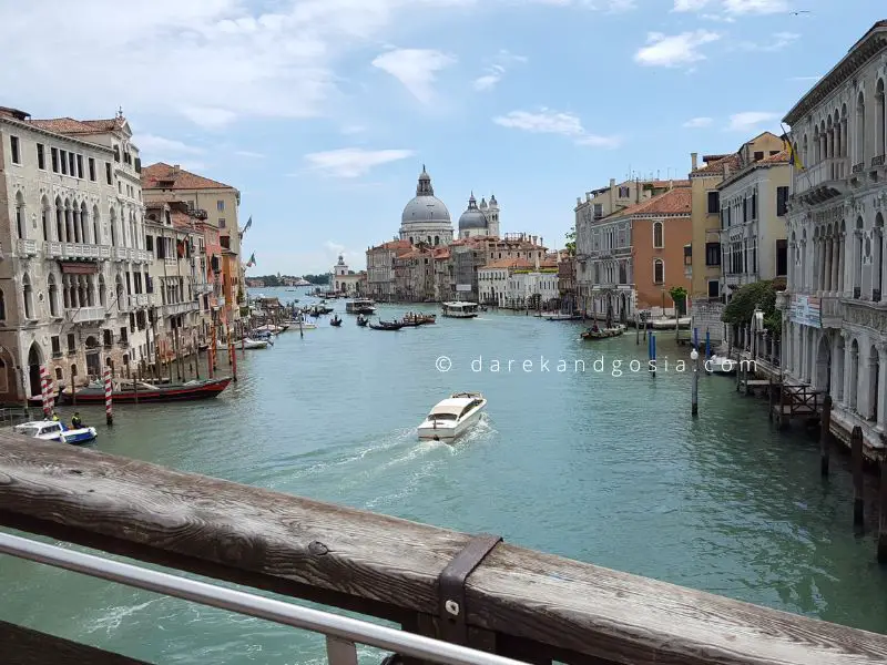 Warm weather in June in Europe - Venice