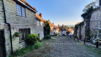 Shaftesbury town in Dorset - home of the famous Gold Hill