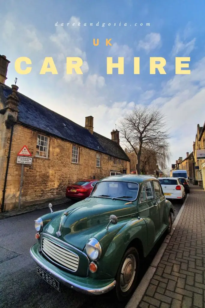 What is the most popular car hire in the UK