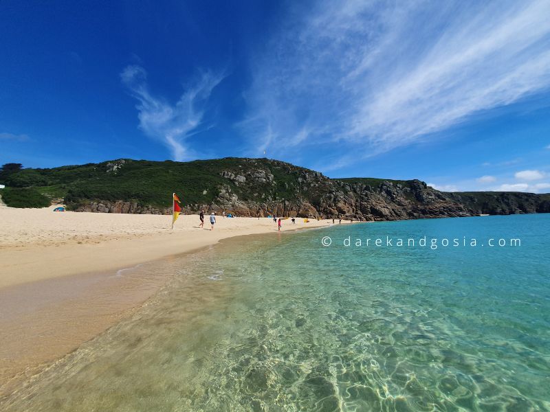 Minack Theatre beach