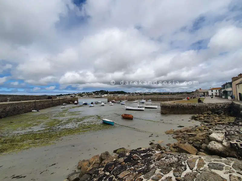 St Michael's Mount The Harbour & Village