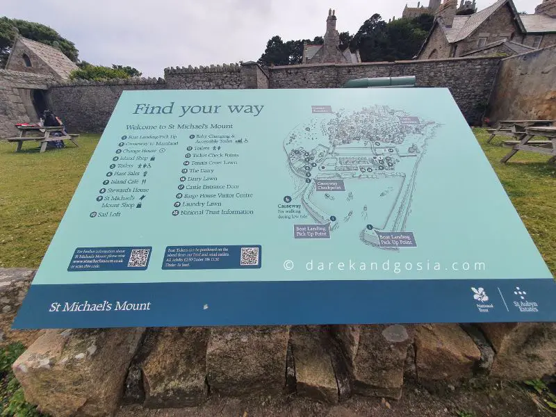 St Michaels Mount tourist information